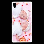 Coque Sony Xperia Z5 Premium Jumeaux avec bonbons