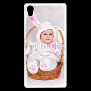 Coque Sony Xperia Z5 Premium Bébé dans un panier