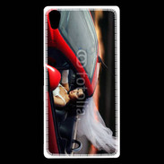 Coque Sony Xperia Z5 Premium Mariée dans roadster