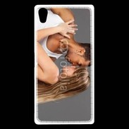 Coque Sony Xperia Z5 Premium Couple métisse 1