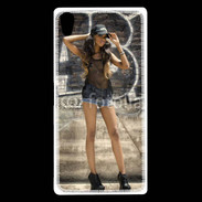 Coque Sony Xperia Z5 Premium Femme métisse hip hop r'n'b sexy