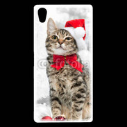 Coque Sony Xperia Z5 Premium Chat Noël 2