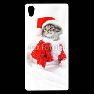 Coque Sony Xperia Z5 Premium Chat Noël 3
