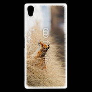 Coque Sony Xperia Z5 Premium Renard paysage hiver