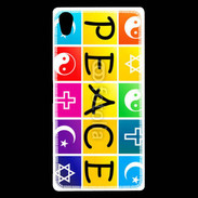 Coque Sony Xperia Z5 Premium Paix dans toutes les religions