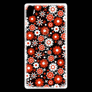 Coque Sony Xperia Z5 Premium Fond motif floral 750 