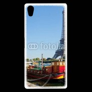 Coque Sony Xperia Z5 Premium Tour Eiffel vue des bords de Seine