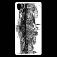 Coque Sony Xperia Z5 Premium Pont des arts à Paris en dessin