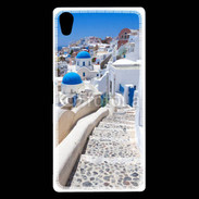 Coque Sony Xperia Z5 Premium Village sur l'Île de Santorini en Grêce