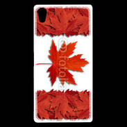 Coque Sony Xperia Z5 Premium Canada en feuilles