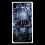 Coque Sony Xperia Z5 Premium Tête de mort en fumée 5