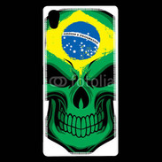 Coque Sony Xperia Z5 Premium Brésil Tête de Mort