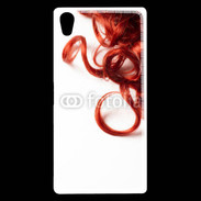 Coque Sony Xperia Z5 Premium Coiffure Cheveux bouclés rouges