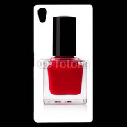 Coque Sony Xperia Z5 Premium Vernis rouge esthéticienne