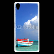 Coque Sony Xperia Z5 Premium Bateau de pêcheur en mer