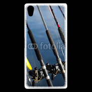 Coque Sony Xperia Z5 Premium Cannes à pêche de pêcheurs
