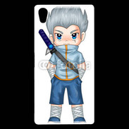 Coque Sony Xperia Z5 Premium Chibi style illustration of a superhero 2