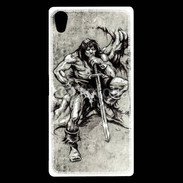 Coque Sony Xperia Z5 Premium Guerrier en dessin 25