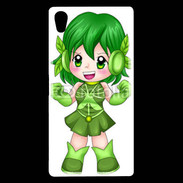 Coque Sony Xperia Z5 Premium Chibi style illustration of a super-heroine 26