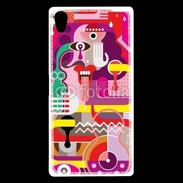 Coque Sony Xperia Z5 Premium Art abstrait 502