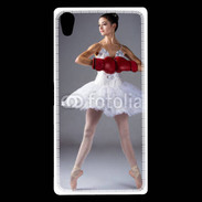 Coque Sony Xperia Z5 Premium Danseuse classique avec gants de boxe