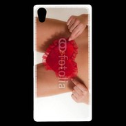 Coque Sony Xperia Z5 Premium Coeur sexy