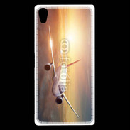 Coque Sony Xperia Z5 Premium Avion de ligne au coucher de soleil