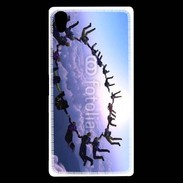 Coque Sony Xperia Z5 Premium Formation en cercle de parachutistes