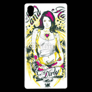 Coque Sony Xperia Z5 Premium Tatouage Girl
