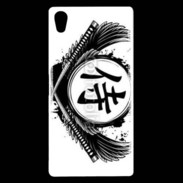 Coque Sony Xperia Z5 Premium Tatouage Samouraï