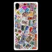 Coque Sony Xperia Z5 Premium Patchwork de timbres