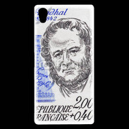 Coque Sony Xperia Z5 Premium Timbre France Stendhal