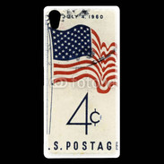 Coque Sony Xperia Z5 Premium Timbre vintage USA