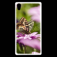 Coque Sony Xperia Z5 Premium Fleur et papillon