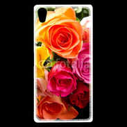 Coque Sony Xperia Z5 Premium Bouquet de roses multicouleurs