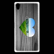 Coque Sony Xperia Z5 Premium Coeur de nature
