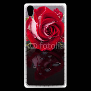 Coque Sony Xperia Z5 Premium Belle rose Rouge 10