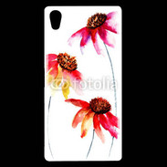 Coque Sony Xperia Z5 Premium Belles fleurs en peinture