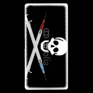 Coque Sony Xperia Z5 Premium Tête de mort drogue