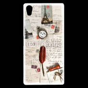 Coque Sony Xperia Z5 Premium Vieilles lettres vintage