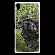 Coque Sony Xperia Z5 Premium Militaire en forêt