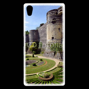 Coque Sony Xperia Z5 Premium Château fort et jardins d'Angers en France