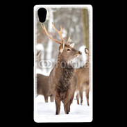Coque Sony Xperia Z5 Premium Cerf et biche en troupeau