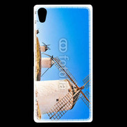 Coque Sony Xperia Z5 Premium Paysage avec des moulins