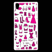 Coque Sony Xperia Z5 Premium Fond fashion rose