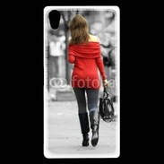 Coque Sony Xperia Z5 Premium Fashion lady 2