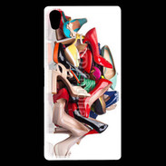 Coque Sony Xperia Z5 Premium Pêle mêle chaussures