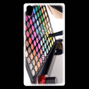 Coque Sony Xperia Z5 Premium Palette maquillage, vernis et escarpins