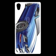 Coque Sony Xperia Z5 Premium Mustang bleue