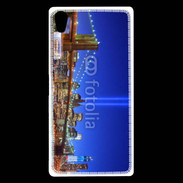 Coque Sony Xperia Z5 Premium Laser twin towers